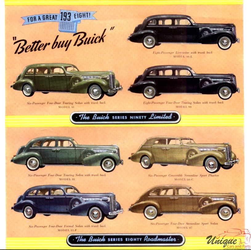 1938 Buick Foldout Page 5